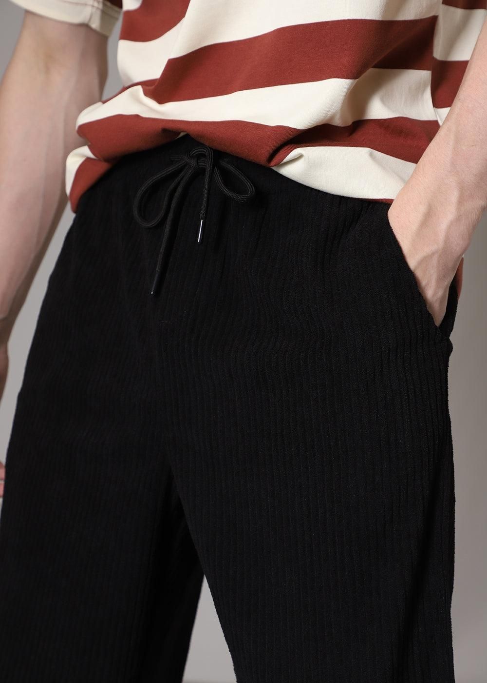 Caudray Fabric Stylish Pants (Pack of 2)