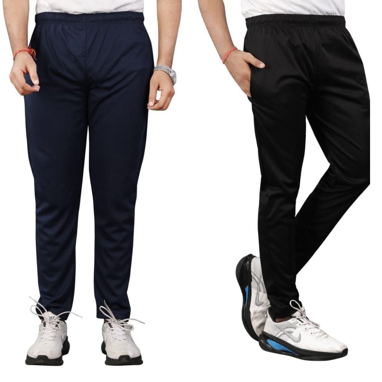 Lycra Track Pants (Pack of 2)
