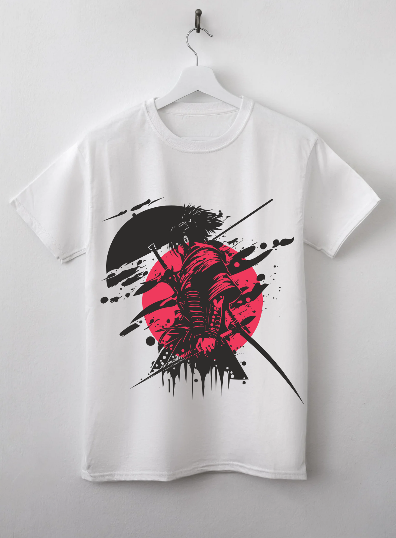 Printed White T-shirt